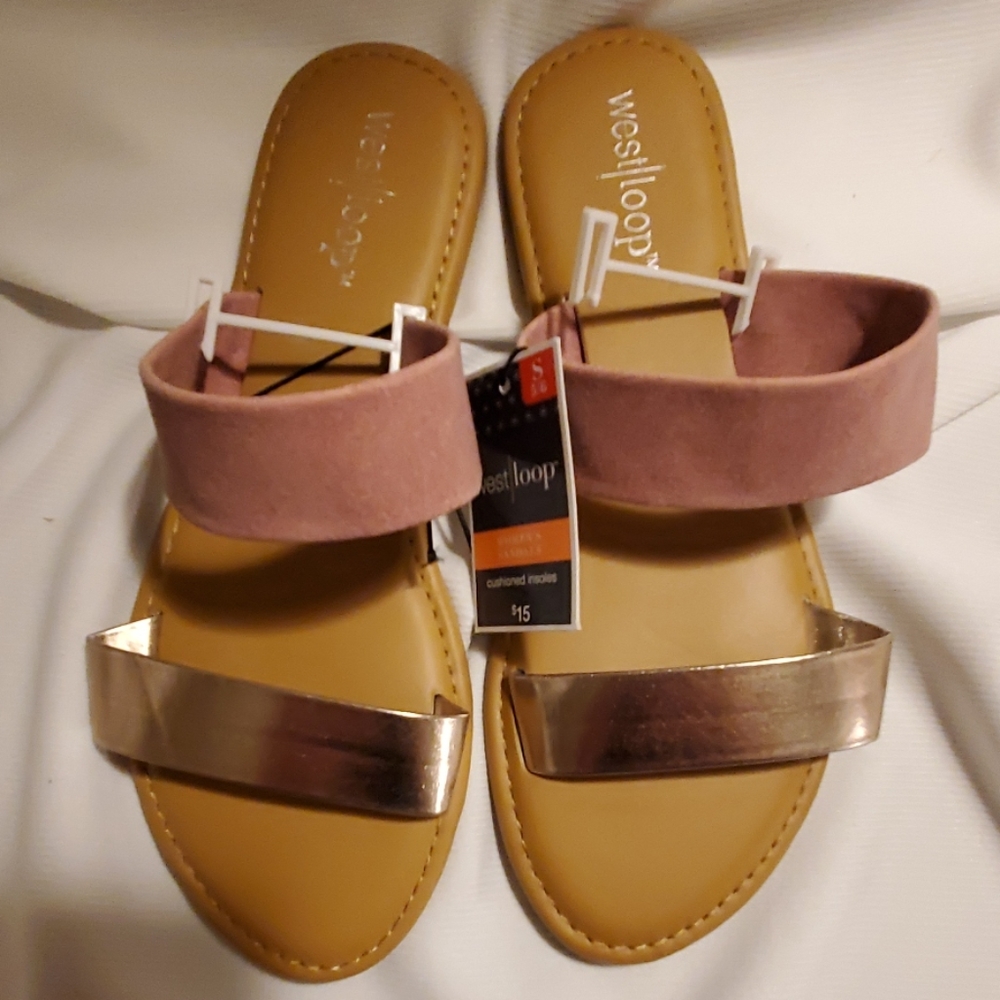 West loop sandals